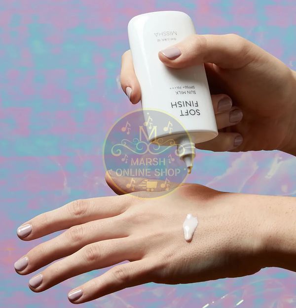 👉🔰Missha Soft Finish Sun Milk SPF50+ Pa+++ (70 ml) - Image 6