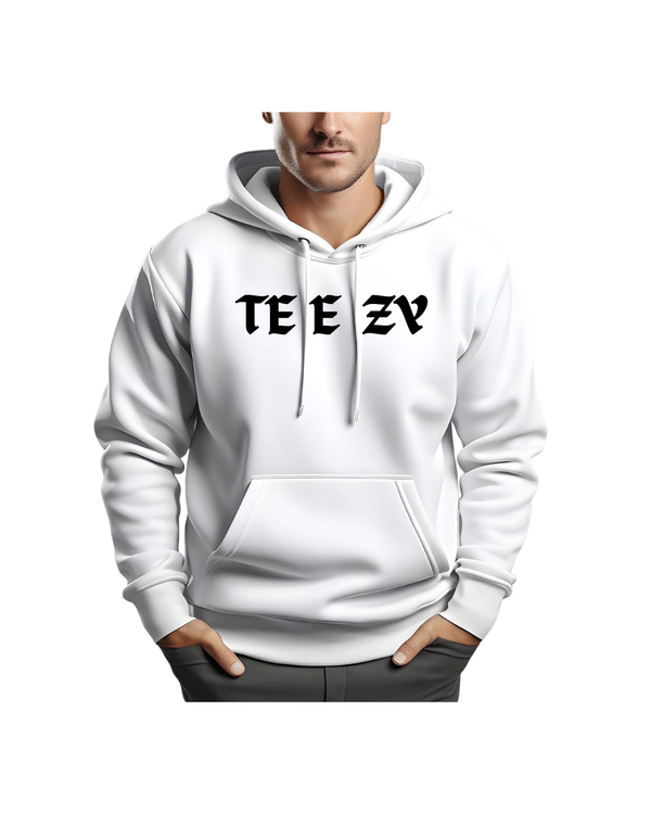 TeeZy Signature White Hoodie