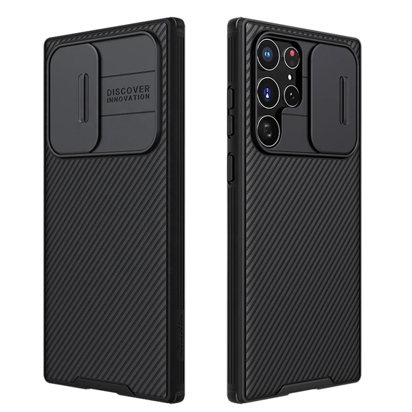 Nillkin for Samsung Galaxy S23 S24 S25 Ultra Case CamShield Pro Case With Slide Camera Cover Shockproof Protector Hard PC Cover