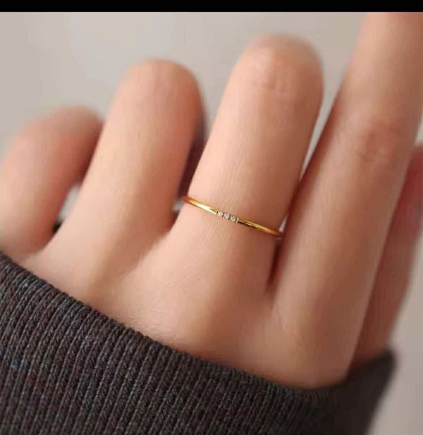 Minimalist ring (BEST SELLER)🔥