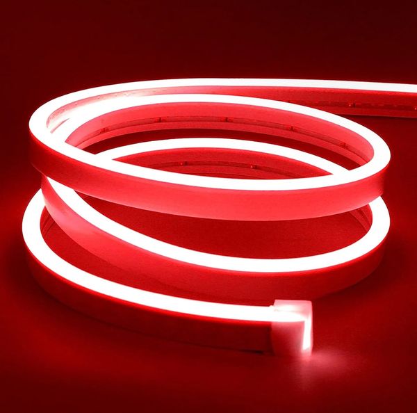 GearUP NEON LED Strip Light (5M, red Color)