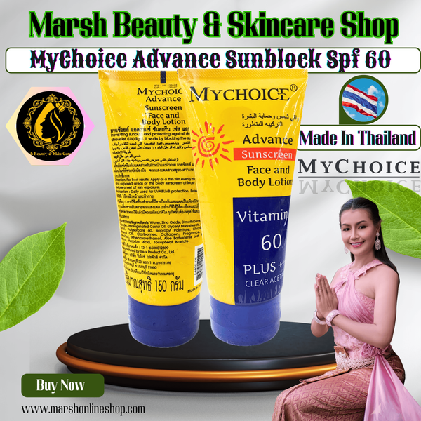 ðð°MyChoice Advance Sunblock Spf 60 PA ++++ - Image 1