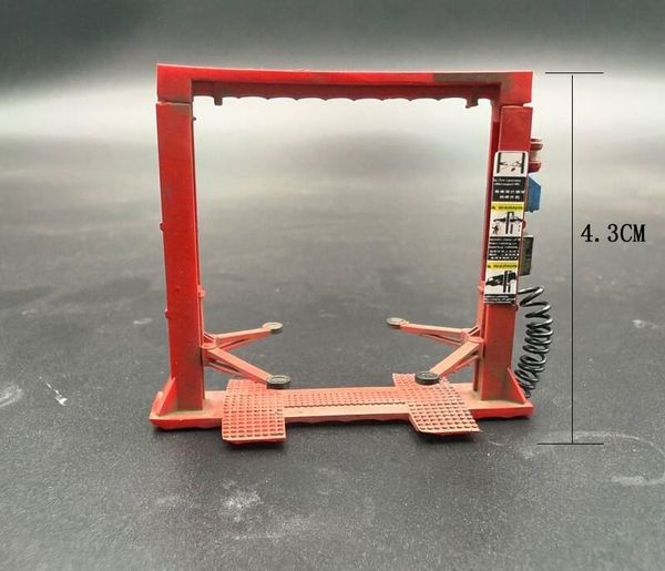 1:64 Two-Post Car Lift for Diorama House