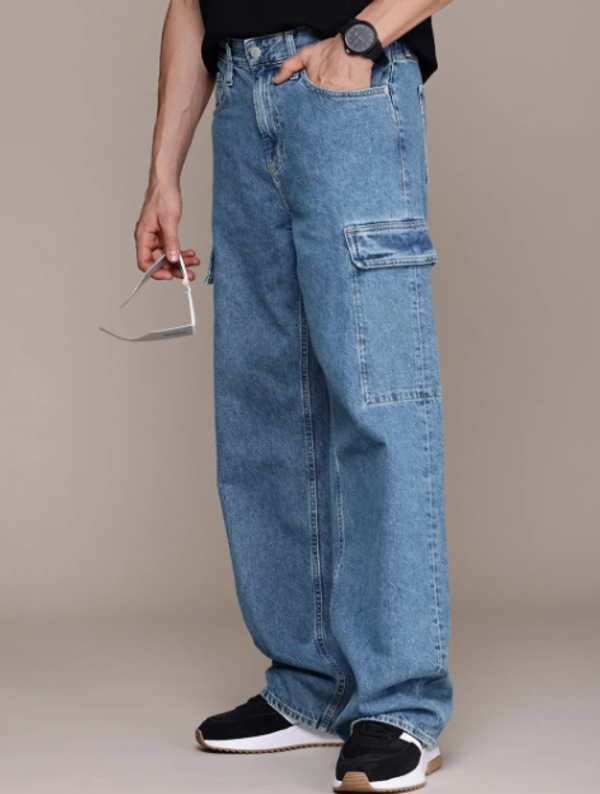 Urban Utility Cargo Blue Jeans