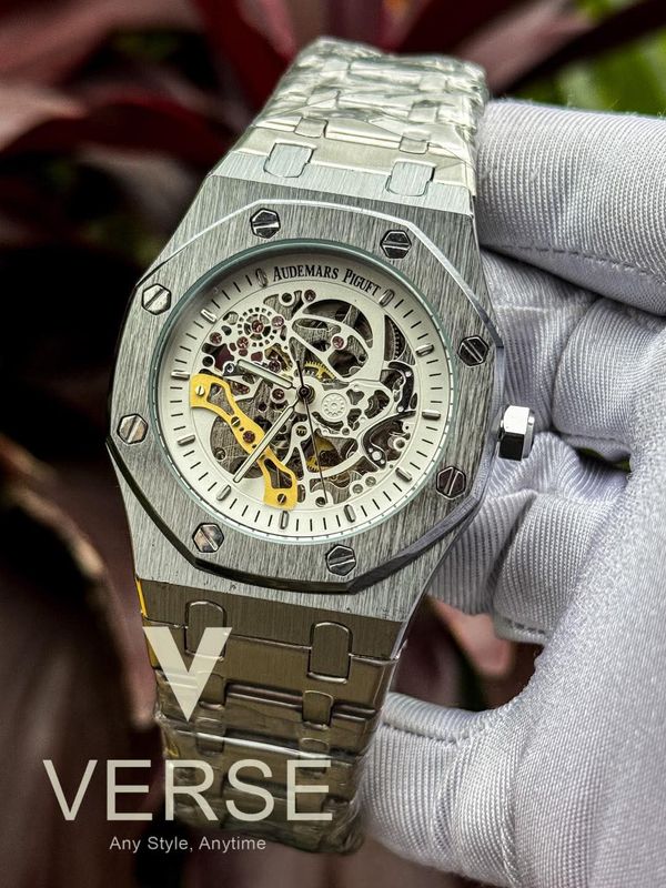 AP AUTO CHAIN WHITE DIAL
