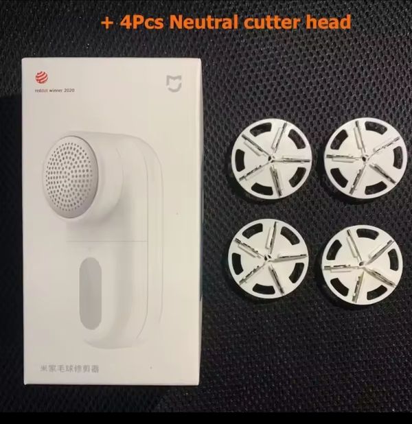 Xiaomi Mijia 90-Minute Working Efficient Cleaning Lint Remover Trimmer 0.35mm Micro Arc Knife Net 5-leaf Cyclone Cutter