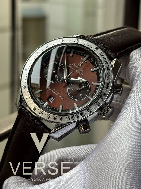 OMEGA SPEEDMASTER 57 BROWN BELT