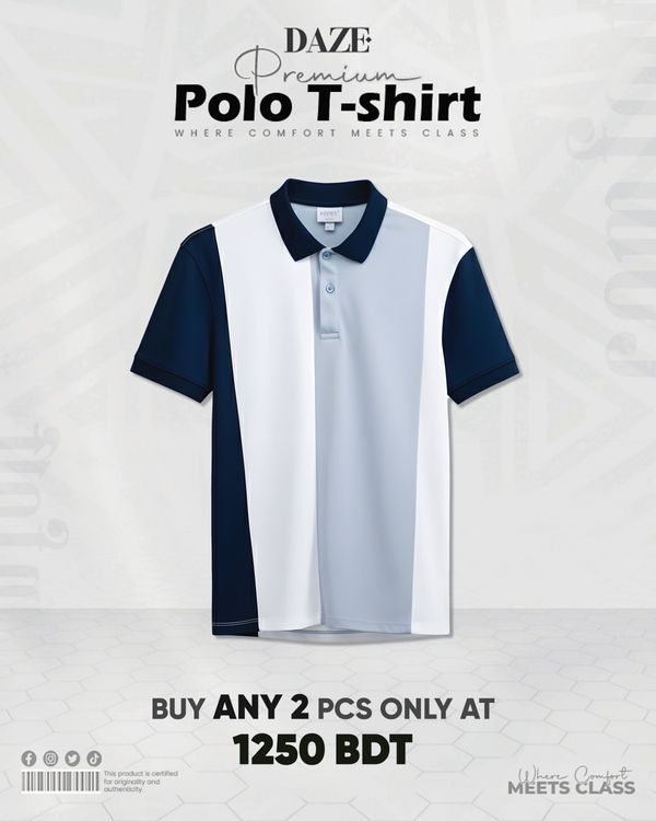 PL01 China Micro Spandex Premium Polo T-Shirt