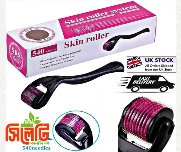 Hover to zoom 540 Micro Needle Derma Roller Therapy Skin ( 1mm)