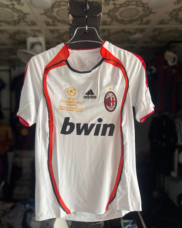 AC Milan 2006-07 UEFA Champions League final away jersey