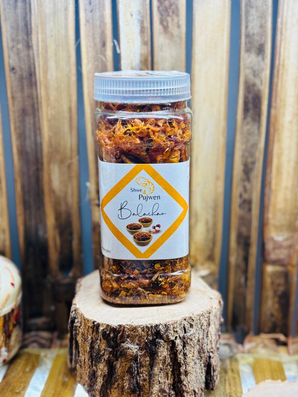 মিক্সড বালাচাও - Mixed Balachao (চিংড়ি ও মলা মাছ শুটকি)