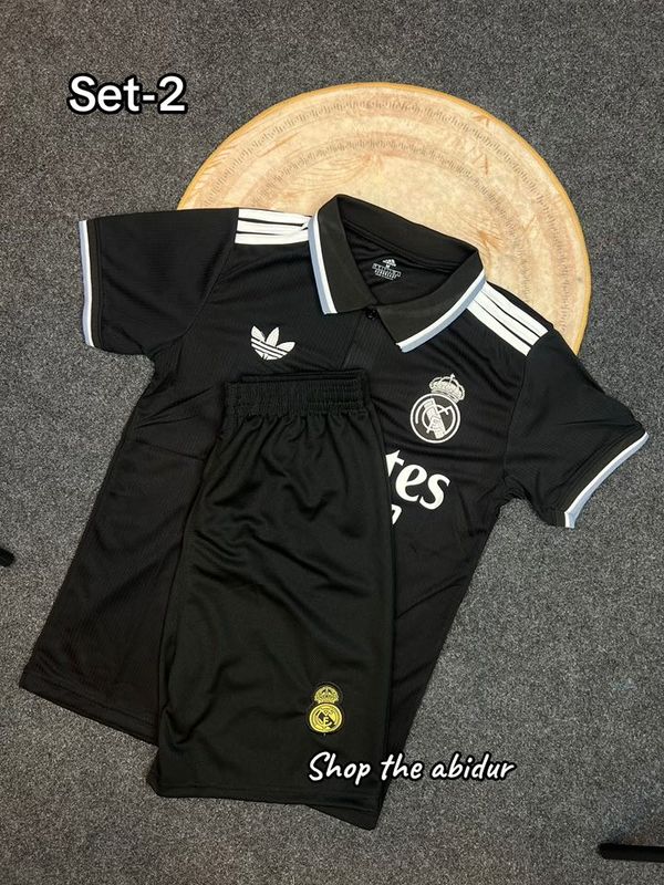 Real madrid black set