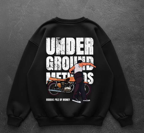 Sweatshirt Black Underground