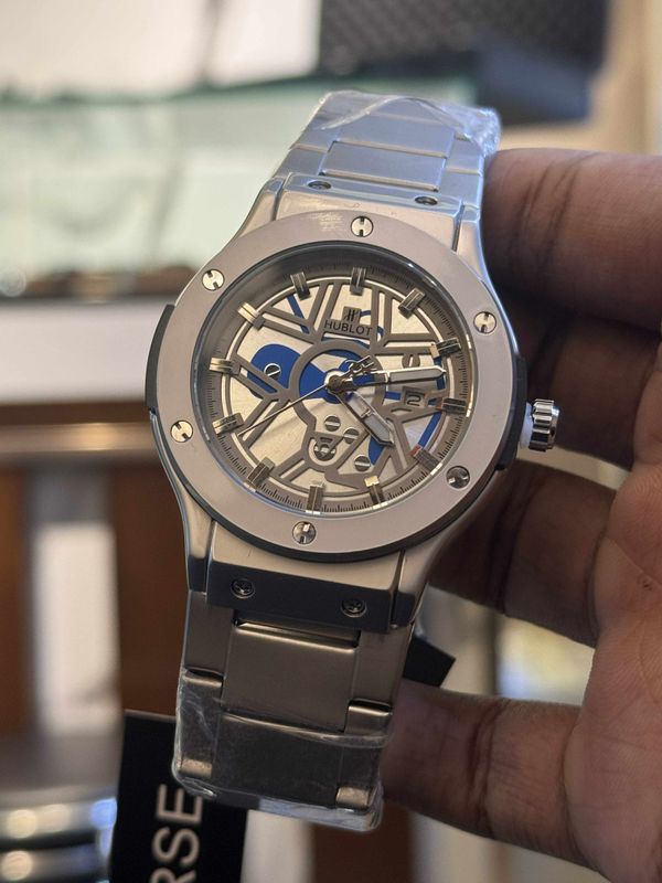 HUBLOT STAR DIAL CHAIN GREY DIAL