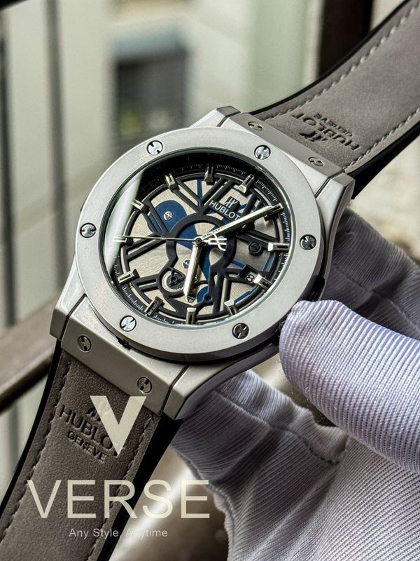 HUBLOT AUTO STAR DIAL GREY BELT