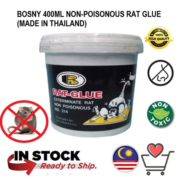 Rat Control Glue Bosny From Thailand (400g)