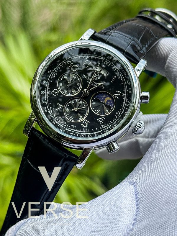 PATEK BLACK BELT MOONPHASE