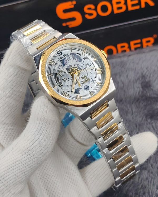 Sober Luxury Skeleton Men’s Watch –