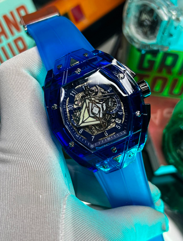 Hublot Sang Bleu Belt Blue