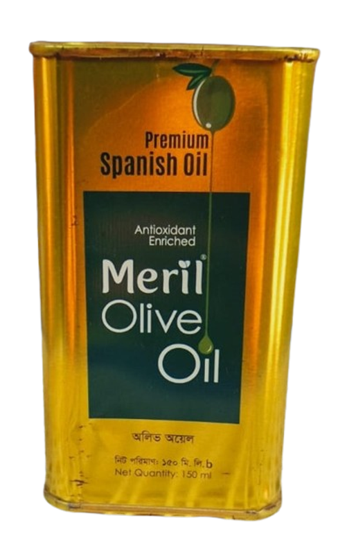 Meril Olive Oil 150 ml - মেরিল অলিভ ওয়েল/তেল ১৫০ মিলি