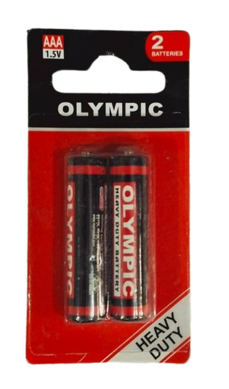 Olympic AAA 1.5V Pencil Battery 2 Piece - অলিম্পিক পেন্সিল ব্যাটারি ২ পিছ
