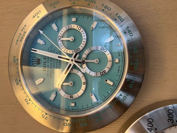 DAYTONA TIFFANY WALL CLOCK