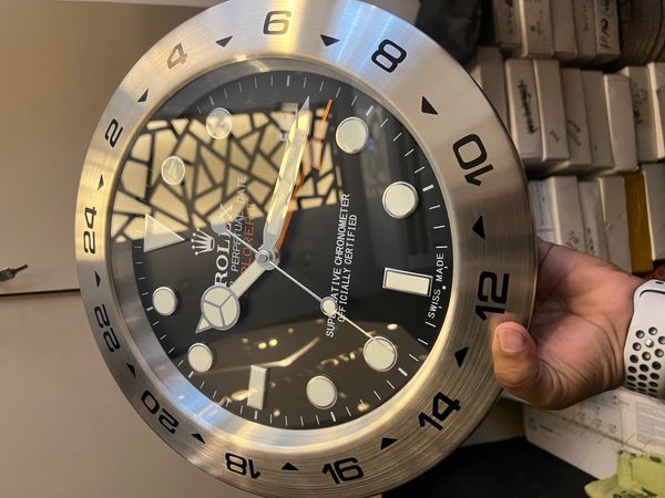 ROLEX EXPLORER II WALL CLOCK