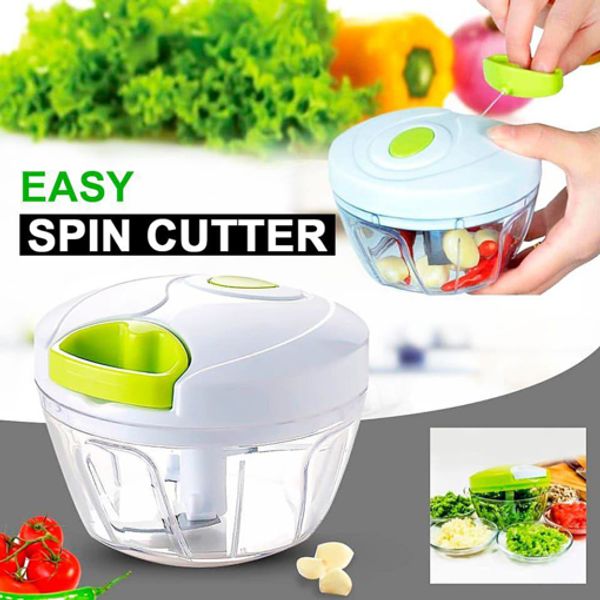 Easy Spin Cutter Speedy Chopper.