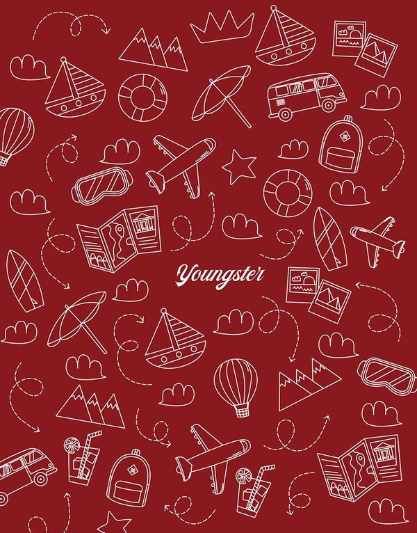 Youngster (Scarlet) 200 Page Notebook