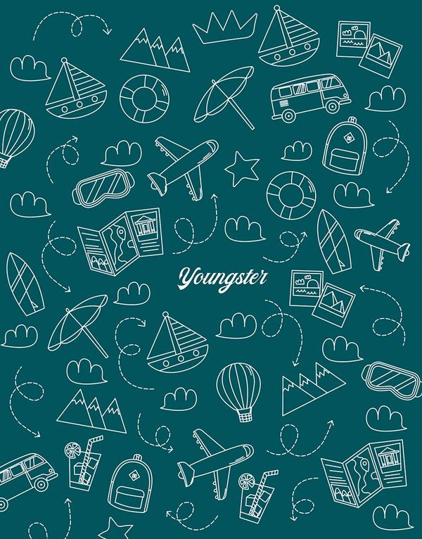 Youngster (Teal) 200 Page Notebook