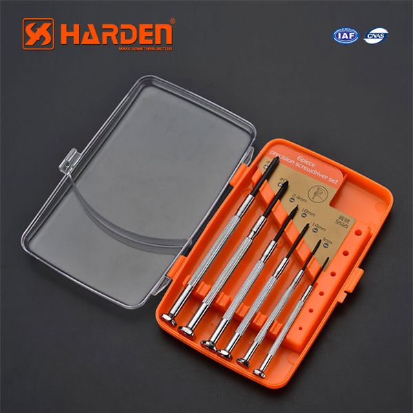 HARDEN 6Pcs CRV Precision Screwdriver Set; Model: 550121