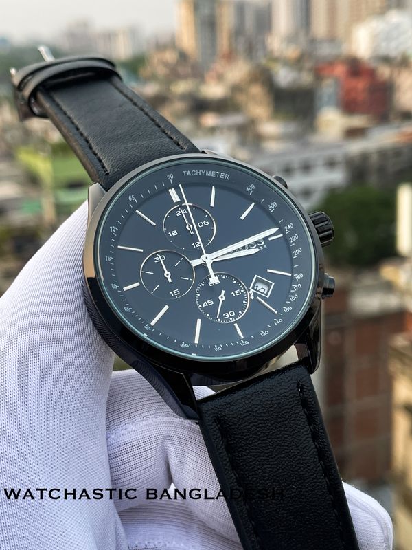 BOSS FULL BLACK DIAL BLACK
