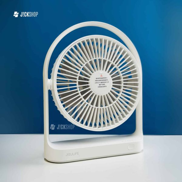 JISULIFE FA19A DC Fan, Run Directly With USB Power From Power Bank Or Solar (Without Battery)