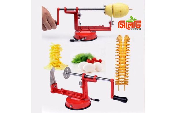 Potato Spiral Chips French Fry Cutter