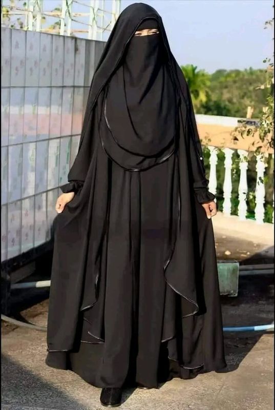 High-Quality Mohua Borka, Khimar, niqab, Borkha Set,Dubai Charry Fabric Abaya Burq