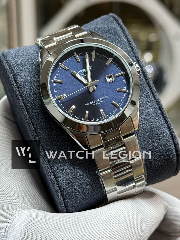 TISSOT CHAIN DATE BLUE DIAL