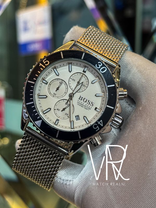 BOSS MESH V2 WHITE DIAL