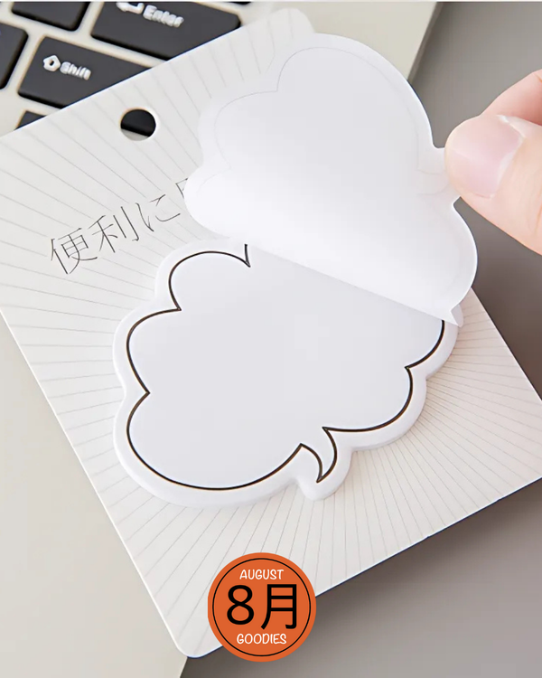 Dialog box sticky notes