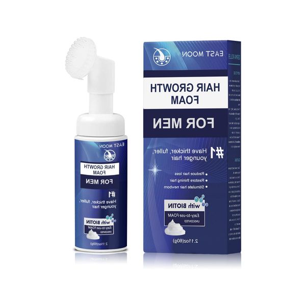 East Moon Hair Growth Foam Hair Deep Repair Roots Hair Follicles Thick Moisturizing Care 60g.