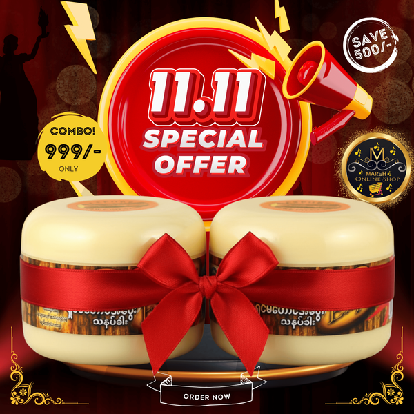 👉🔰Shwe Pyi Nann Shinmataung Thanakha(140g) Combo Offer - Image 1