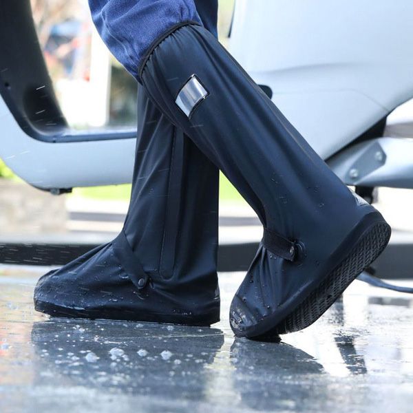 Shoe Rain Cover - Waterproof & Reusable Long Shoe Cover for Man & Women