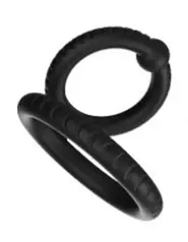 Premium Silicone Combination Cock Ring for Men - Image 6