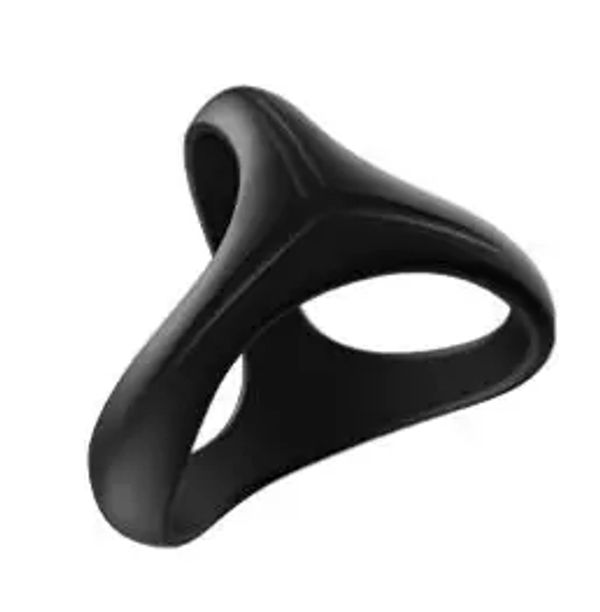 Premium Silicone Combination Cock Ring for Men - Image 8