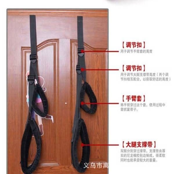 Adjustable Door Sex Swing with Padded Straps - Image 2