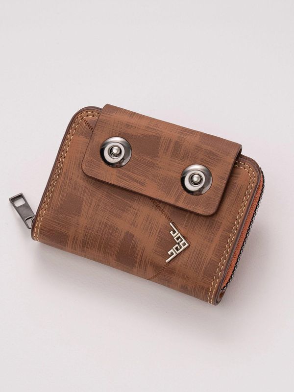 Men'S Business Organ Card Package, Double-buckle Large-capacity Faux Leather Storage Wallet