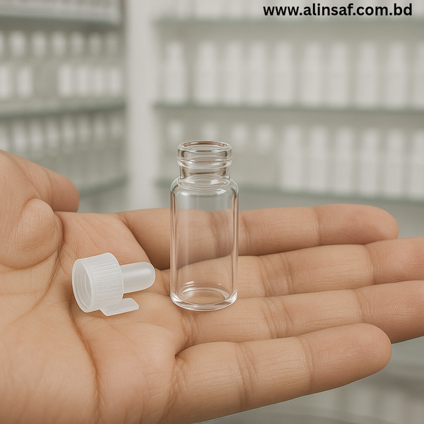 0.5 ml - Clear Glass Attar sample bottle - 5.50 Tk Pcs