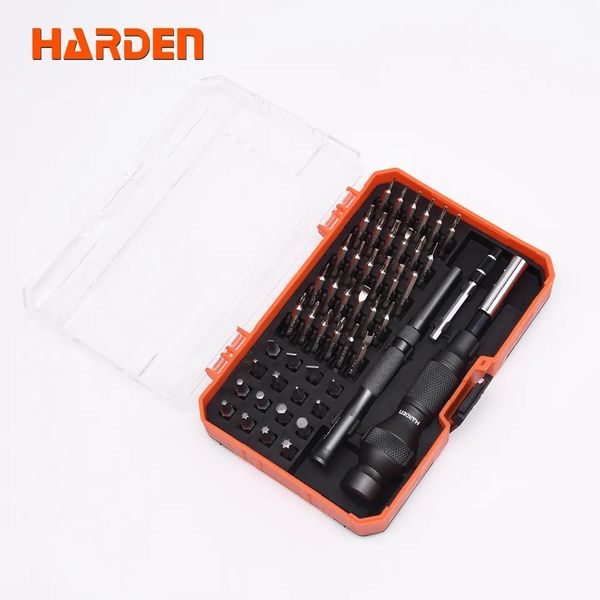 HARDEN 50 Pcs Magnetic Screwdriver Bits Set | Professional Repair Kit | Model: 550150