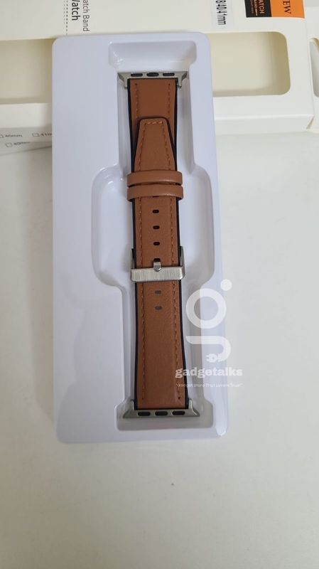 38/40/41mm Spigen Leather Strap For Smartwatch