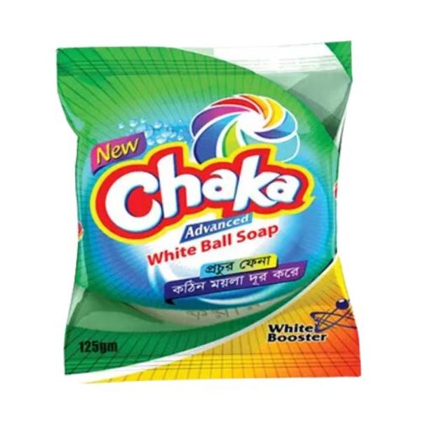 Chaka Advanced Ball Soap 125gm চাকা লন্ড্রি সাবান