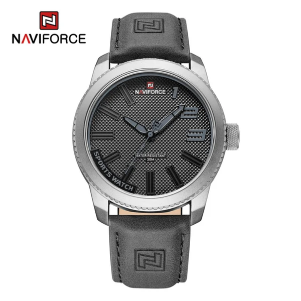 Naviforce 9202 - Silver Dark Gray